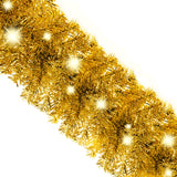 Kerstslinger Met Led-Lampjes Kleurig Goud