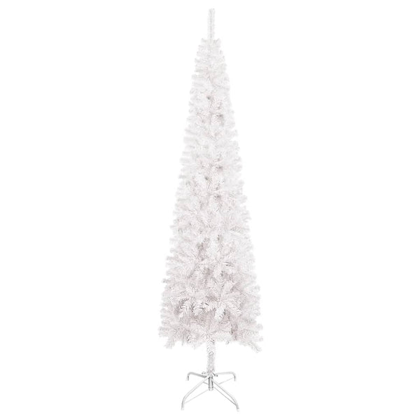 Kerstboom Smal 120 Cm Wit