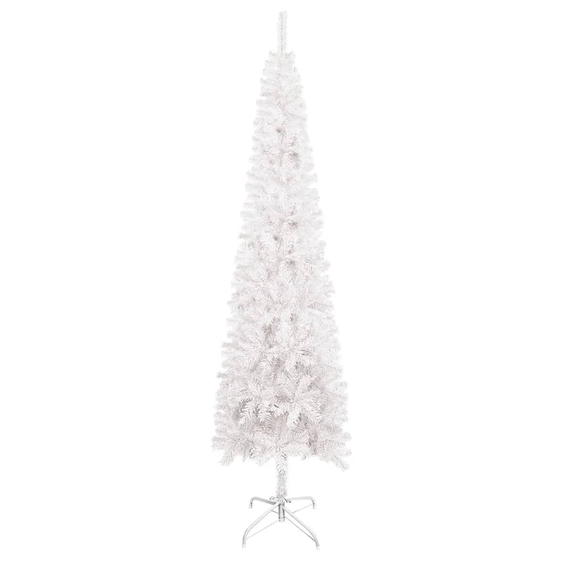 Kerstboom Smal 120 Cm Wit