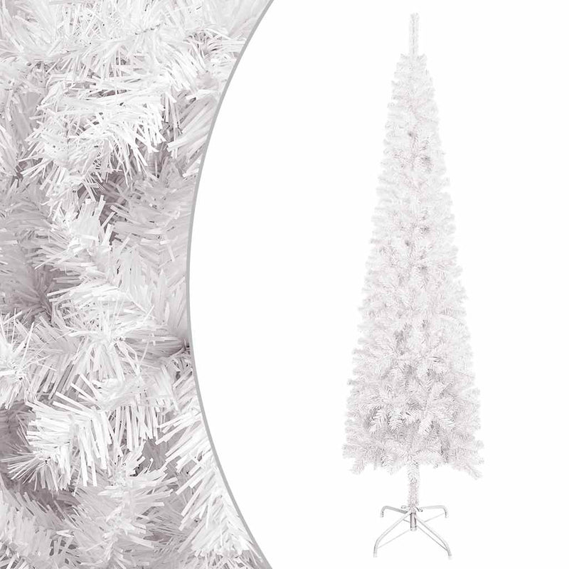Kerstboom Smal 120 Cm Wit