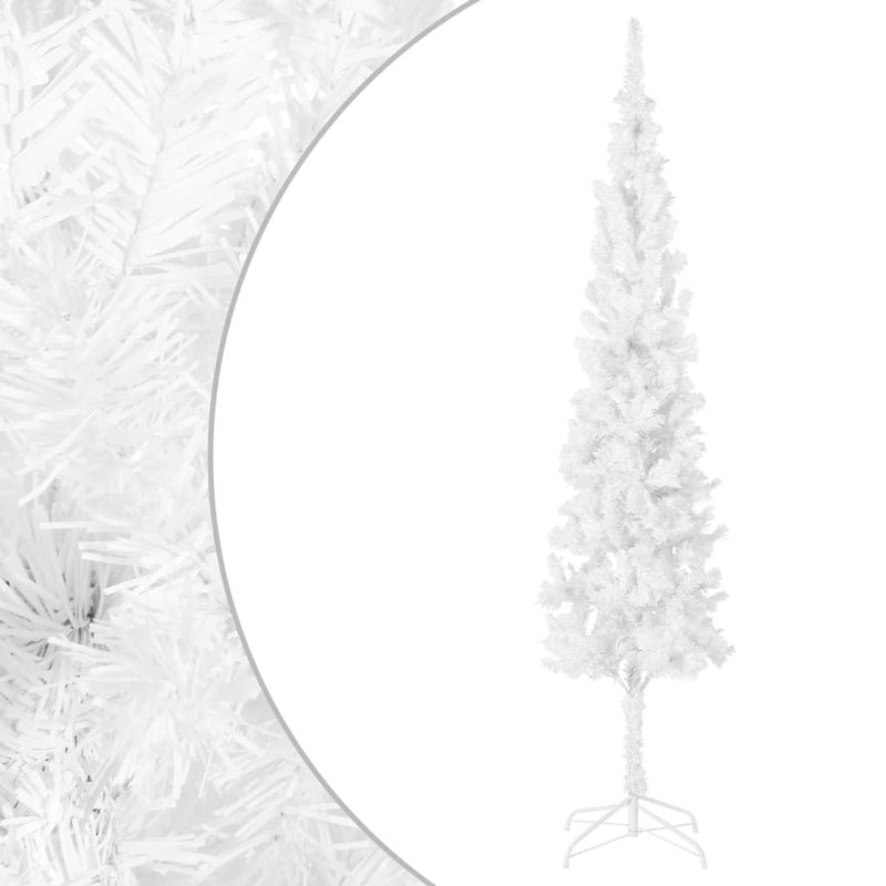 Kerstboom Smal 120 Cm Wit