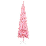 Kerstboom Smal 120 Cm Roze