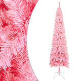 Kerstboom Smal 120 Cm Roze