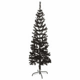 Kerstboom Smal 150 Cm Zwart