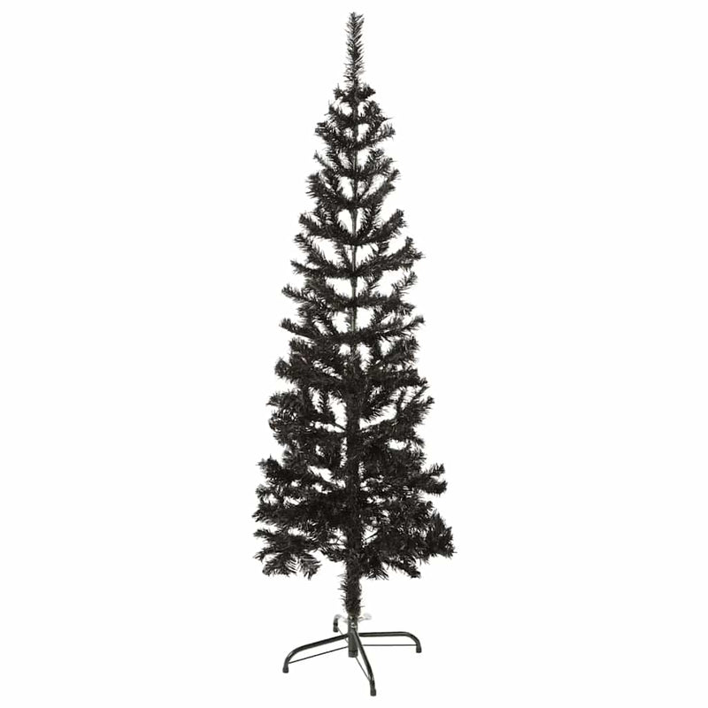 Kerstboom Smal 150 Cm Zwart