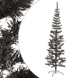 Kerstboom Smal 150 Cm Zwart