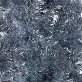Kerstboom Smal 120 Cm Kleurig Zilver