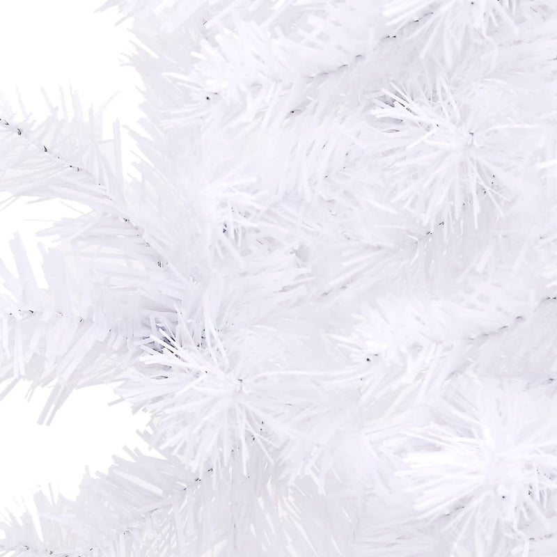 Kunstkerstboom Hoek 150 Cm Pvc Wit