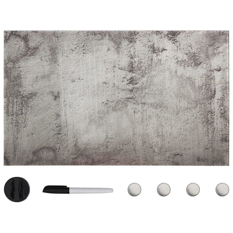 Magneetbord Wandmontage Glas