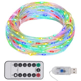 Lichtsnoer Met 400 Microled's Meerkleurig 8 Functies Multikleur