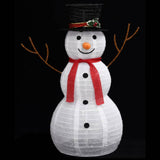 Decoratieve Sneeuwpop Led Luxe Stof