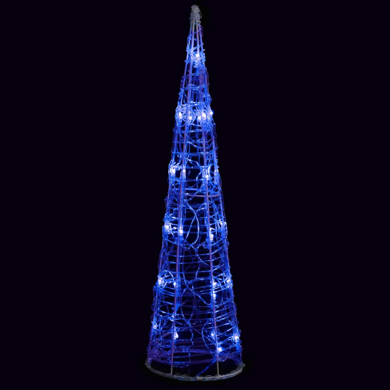 Lichtkegel Decoratief Led Acryl Blauw