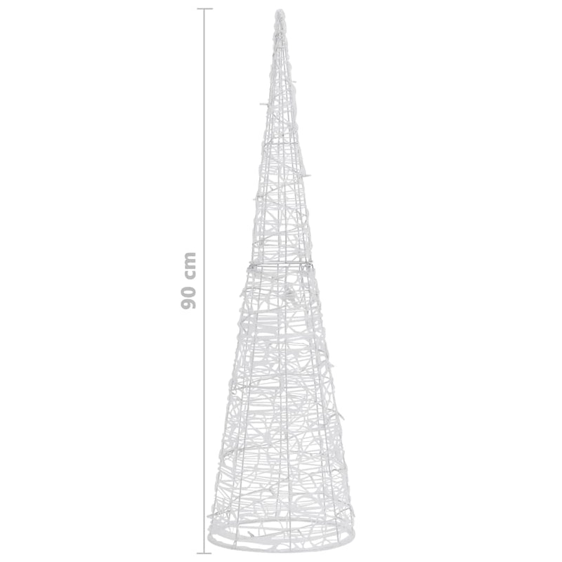Lichtkegel Decoratief Led Acryl Koudwit
