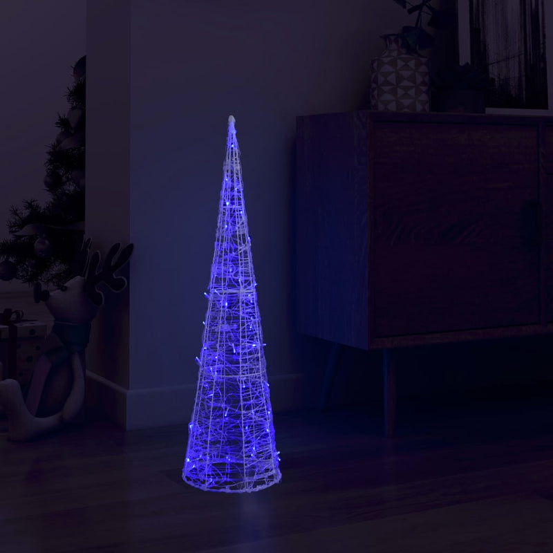 Lichtkegel Decoratief Led Acryl Blauw