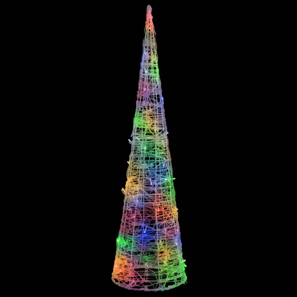 Lichtkegel Decoratief Led Meerkleurig Acryl Multikleur