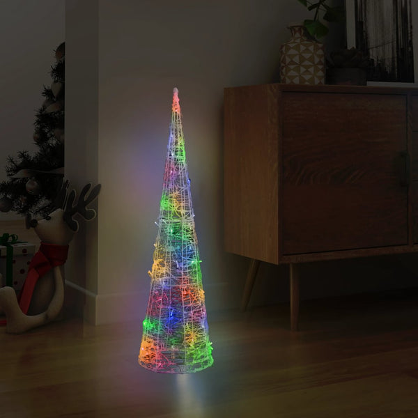 Lichtkegel Decoratief Led Meerkleurig Acryl Multikleur