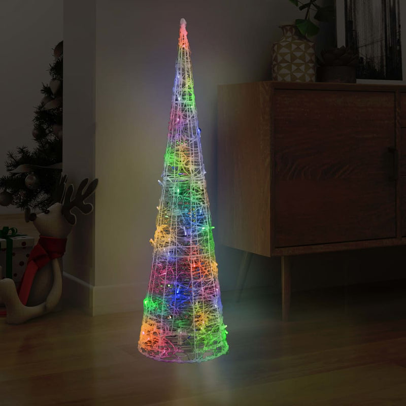 Lichtkegel Decoratief Led Meerkleurig Acryl Multikleur