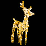 Kerstversiering Rendieren En Slee 160 Led's 130 Cm Acryl Warmwit