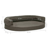 Hondenbed Ergonomisch Linnen-Look