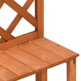 Plantenrek Met Latwerk 70X42X115 Cm Massief Vurenhout