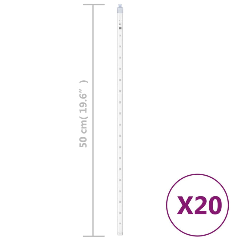 Meteoorlichten 720 Led's Binnen/Buiten Koudwit