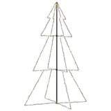 Kegelkerstboom 240 Led's Binnen En Buiten 118X150 Cm Warmwit