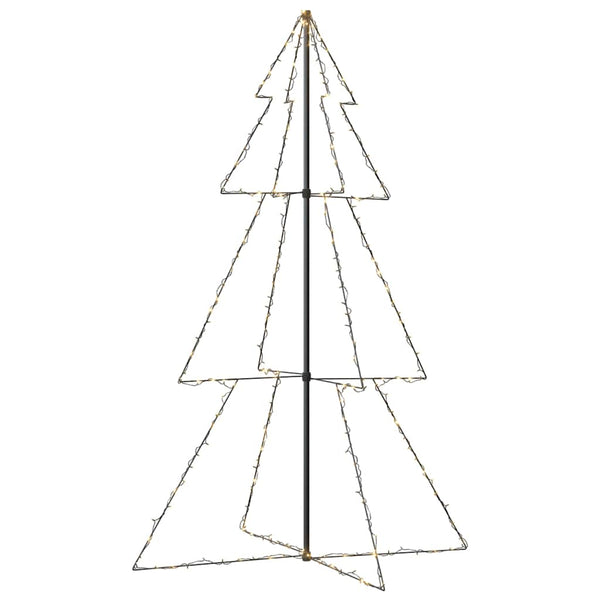 Kegelkerstboom 240 Led's Binnen En Buiten 118X150 Cm Warmwit
