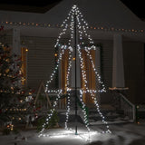 Kegelkerstboom 160 Led's Binnen En Buiten 78X120 Cm Koudwit