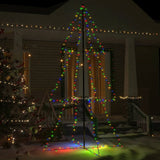 Kegelkerstboom 160 Led's Binnen En Buiten 78X120 Cm Multikleur