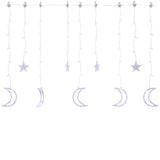 Lichtslinger Ster En Maan Afstandsbediening 'S Blauw
