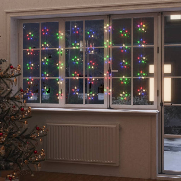 Lichtsnoergordijn Sterren Met 200 Led's 8 Functies Meerkleurig Multikleur