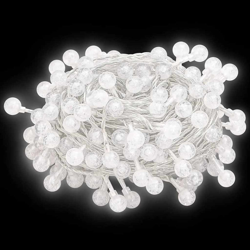 Lichtsnoer Met 200 Led's 8 Functies Koudwit