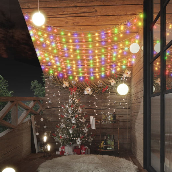 Lichtsnoer Met 200 Led's 8 Functies Meerkleurig Multikleur