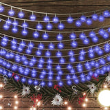 Lichtsnoer Met 400 Led's 8 Functies Blauw