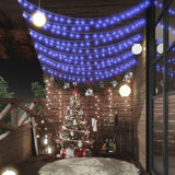 Lichtsnoer Met 400 Led's 8 Functies Blauw