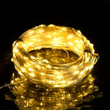 Lichtsnoer Met 400 Microled's 8 Functies Warmwit