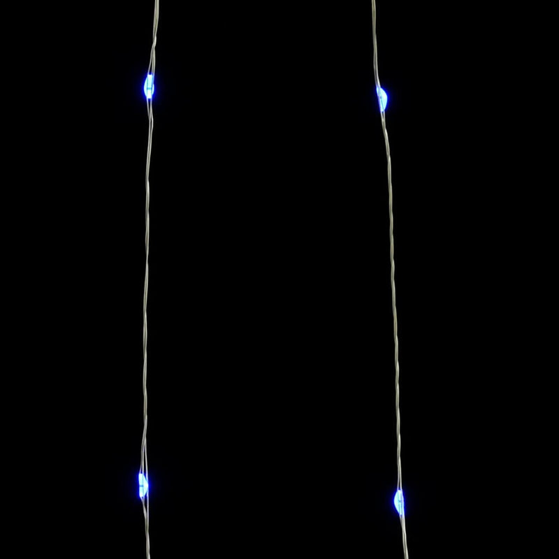 Lichtsnoer Met 400 Microled's 8 Functies Koudwit