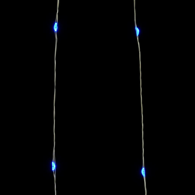 Lichtsnoer Met 400 Microled's 8 Functies Blauw