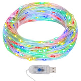 Lichtsnoer Met 400 Microled's Meerkleurig 8 Functies Multikleur