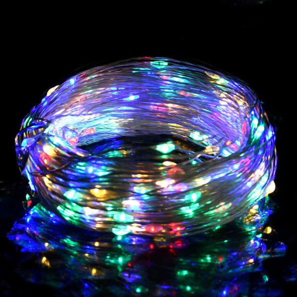 Lichtsnoer Met 400 Microled's Meerkleurig 8 Functies Multikleur