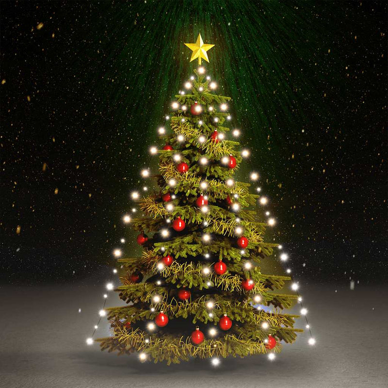 Kerstboomverlichting Met 150 Led's Net Koudwit