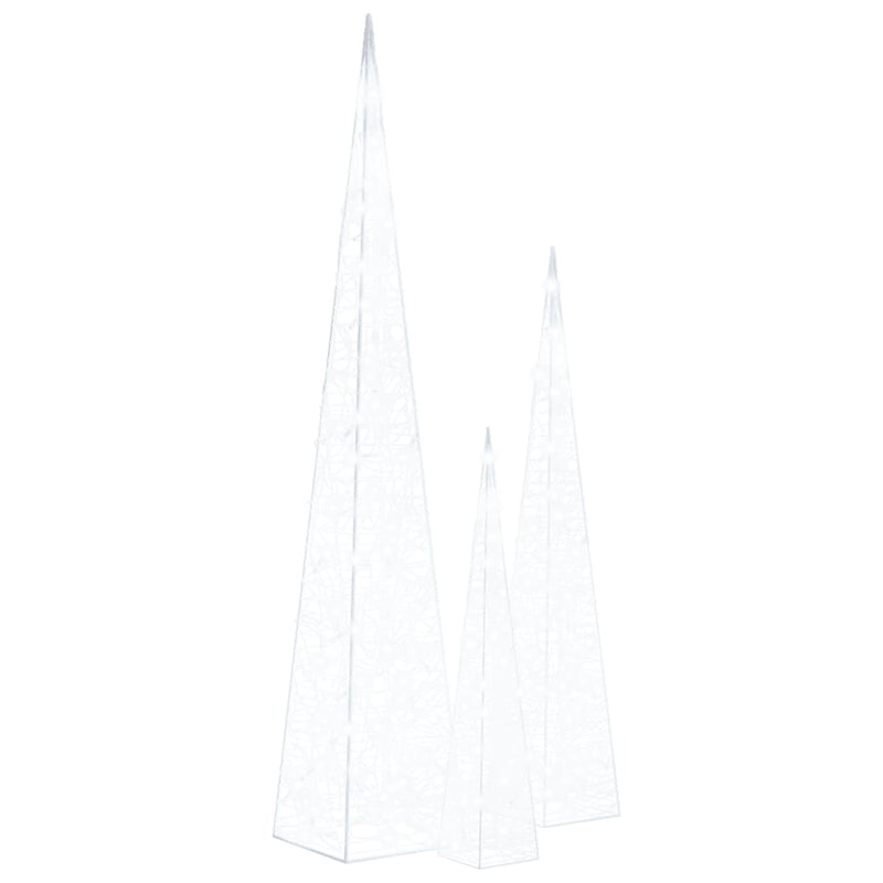 Lichtkegelset Decoratief Led Acryl