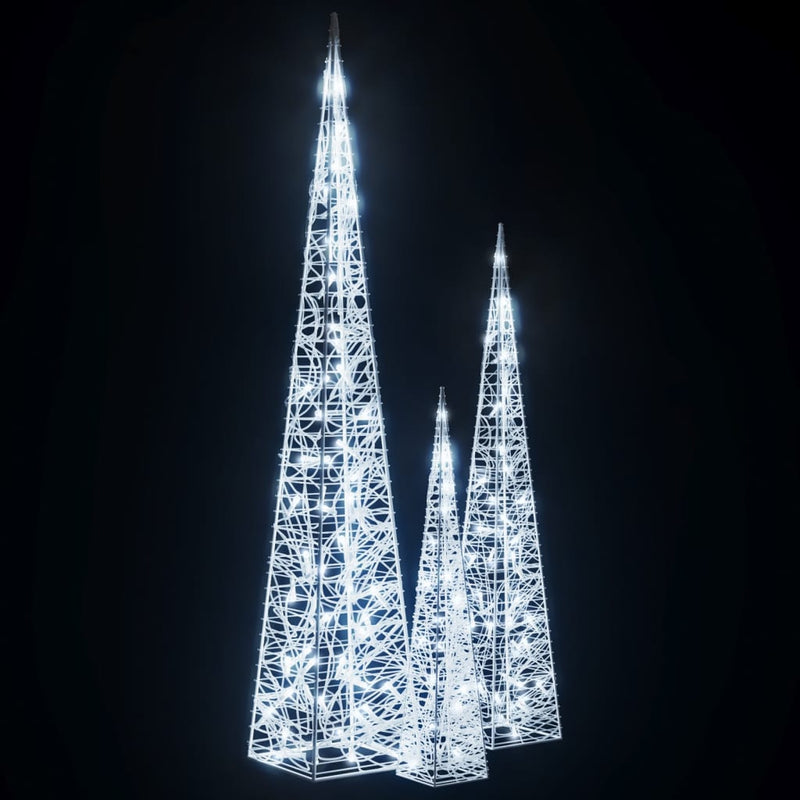 Lichtkegelset Decoratief Led Acryl