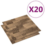 Vloertapijt 20 Pcs 50 X 50 Cm Pp