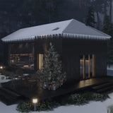 Kerst Ijspegellamp 200 Led's Koud Wit 20 M Acryl Pvc Koudwit