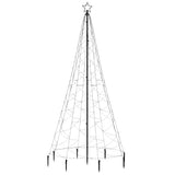 Kerstboom Met Metalen Paal En 500 Te Led's 3 M