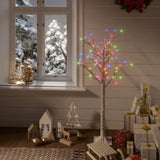 Kerstboom Wilg 140 Meerkleurige Led's Binnen En Buiten 1,5 M Multikleur