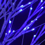Kerstboom Wilg Met 140 E Led's Binnen En Buiten 1,5 M Blauw