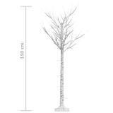 Kerstboom Wilg 140 Meerkleurige Led's Binnen En Buiten 1,5 M Multikleur