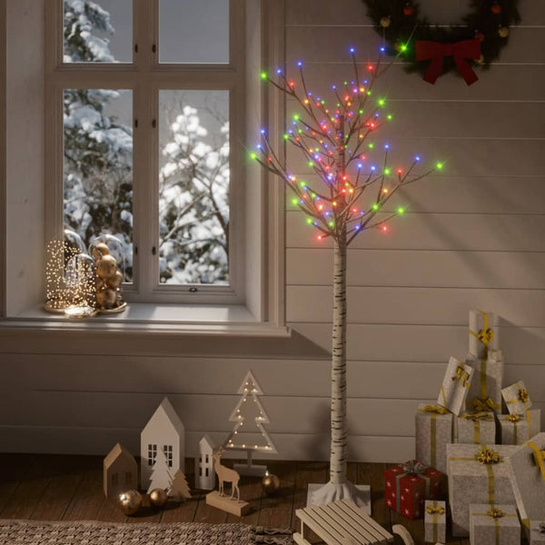 Kerstboom Wilg 140 Meerkleurige Led's Binnen En Buiten 1,5 M Multikleur